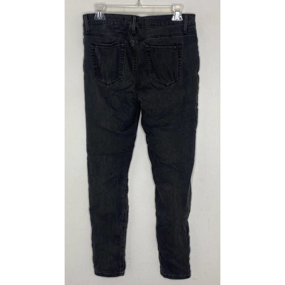 Joes Jeans Flawless The Vixen Ankle Skinny Addie Faded Black Distressed Sz 29 - Picture 7 of 7